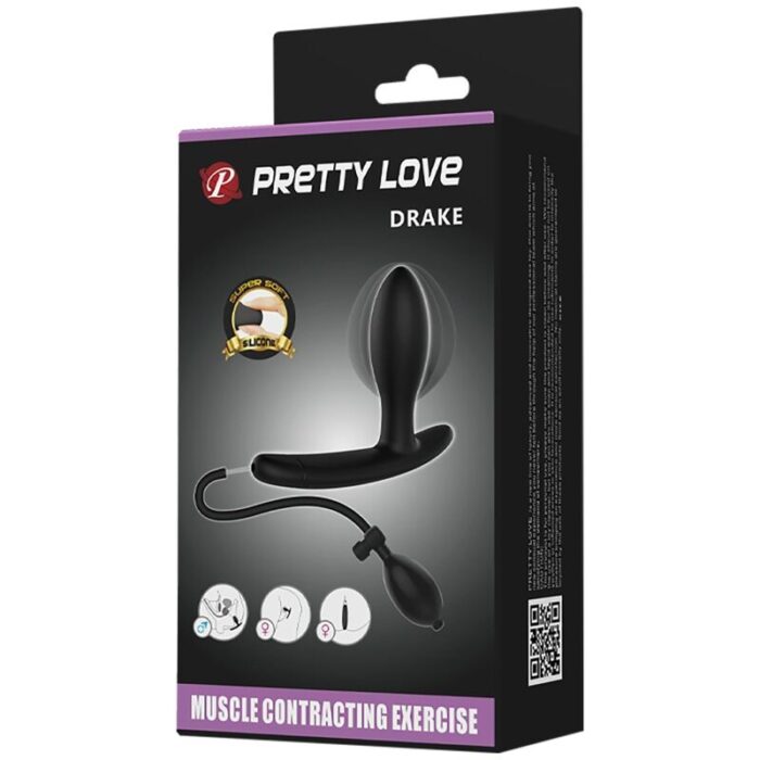 PRETTY LOVE - DRAKE PLUG ANAL INFLABLE - CandyHot - Foto 4