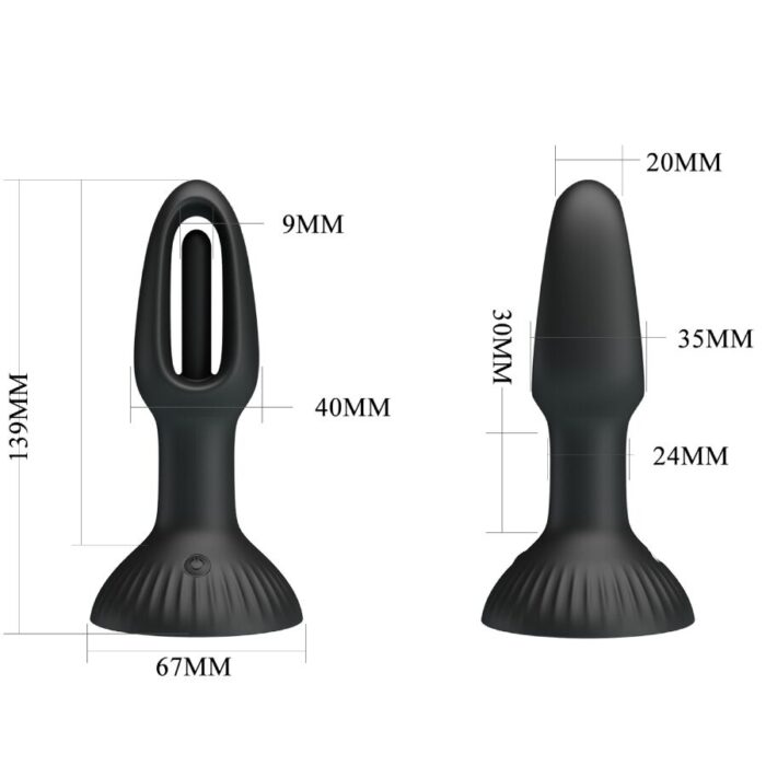 PRETTY LOVE - HUBERT PLUG ANAL CON 7 MODOS DE VIBRACIÓN - CandyHot - Foto 6