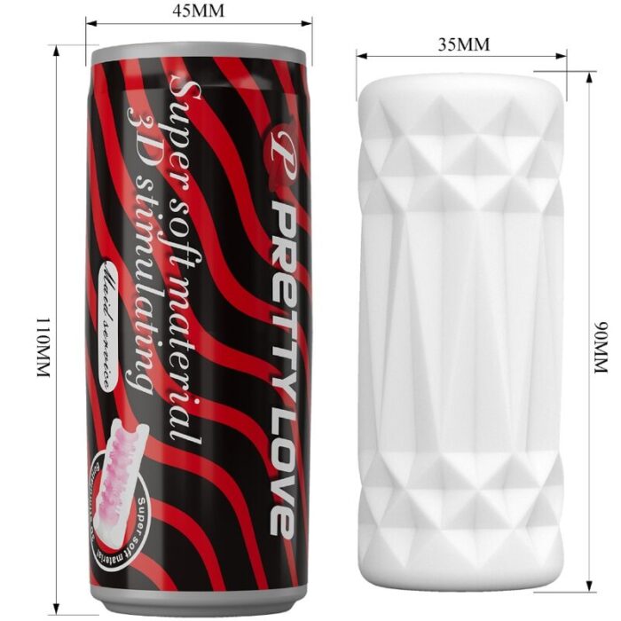 PRETTY LOVE - LATA ESTIMULADOR 3D MODELO 1 - CandyHot - Foto 4