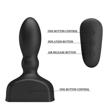 PRETTY LOVE - MARRIEL PROSTÁTICO VIBRADOR E INFLABLE - CandyHot - Foto 2