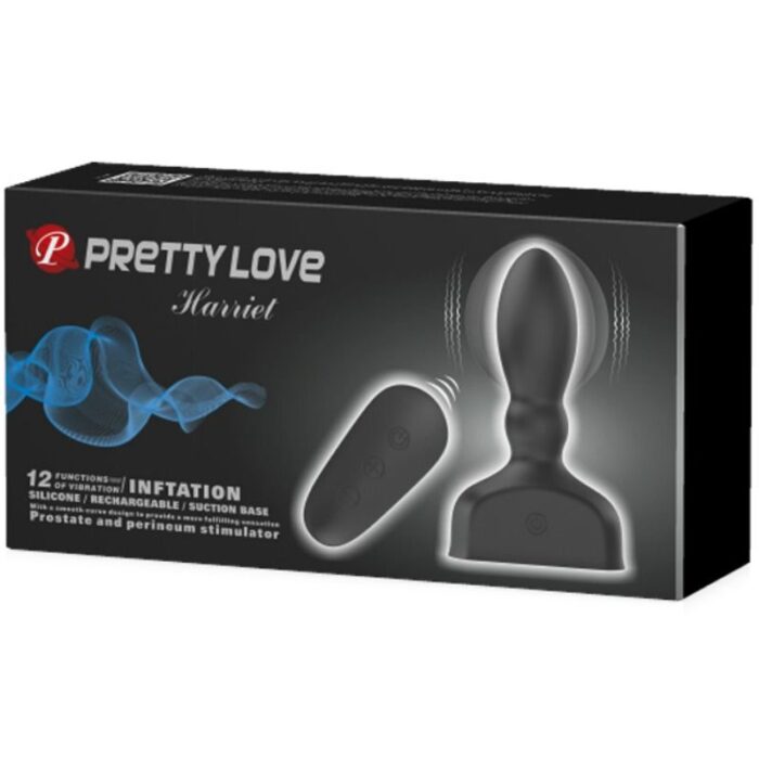 PRETTY LOVE - MARRIEL PROSTÁTICO VIBRADOR E INFLABLE - CandyHot - Foto 6