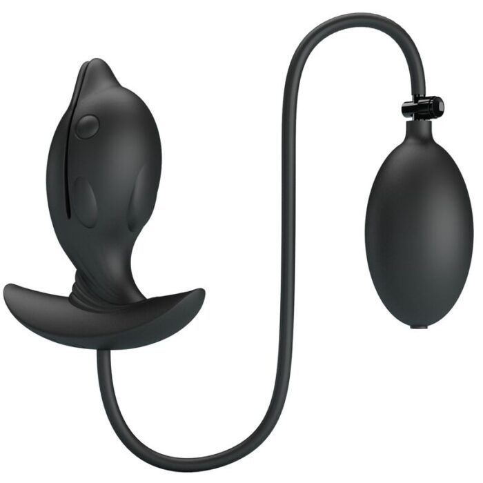 PRETTY LOVE - PLUG ANAL DELFIN INFLABLE & RECARGABLE - CandyHot - Foto 3