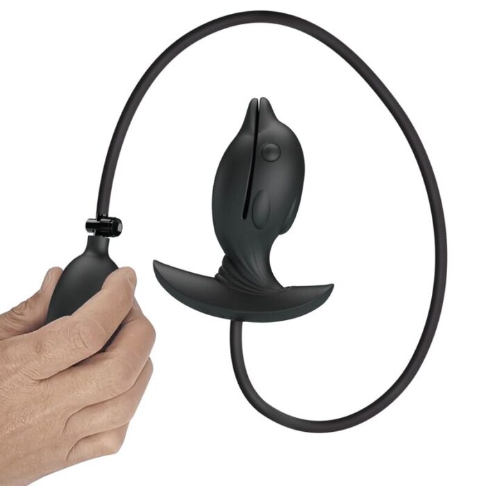 PRETTY LOVE - PLUG ANAL DELFIN INFLABLE & RECARGABLE - CandyHot - Foto 5