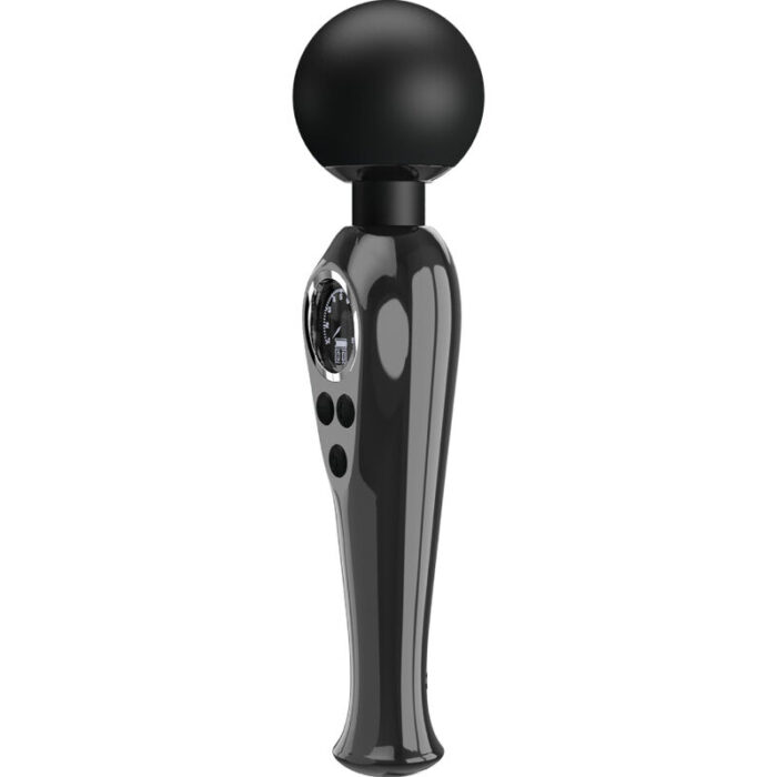 PRETTY LOVE - SKYLER VIBRADOR WAND NEGRO - CandyHot - Foto 2