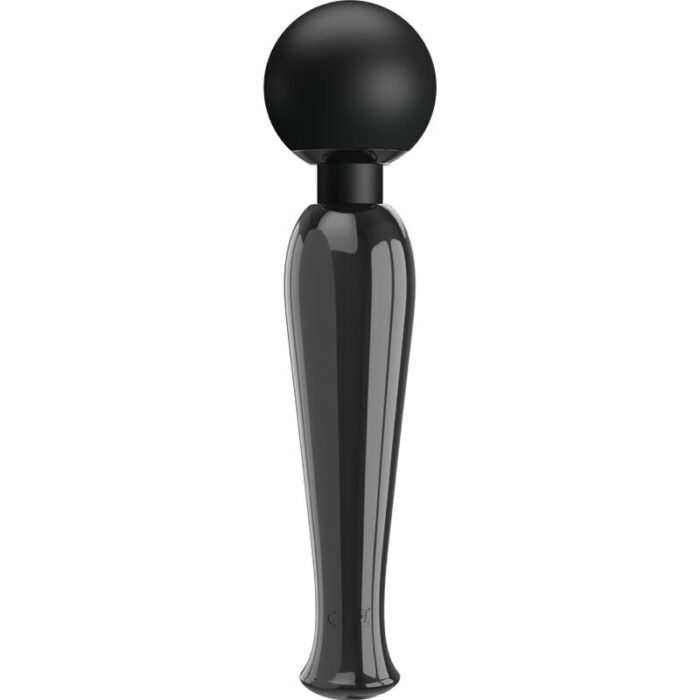 PRETTY LOVE - SKYLER VIBRADOR WAND NEGRO - CandyHot - Foto 3