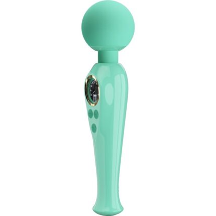 PRETTY LOVE - SKYLER VIBRADOR WAND VERDE - CandyHot - Foto 2