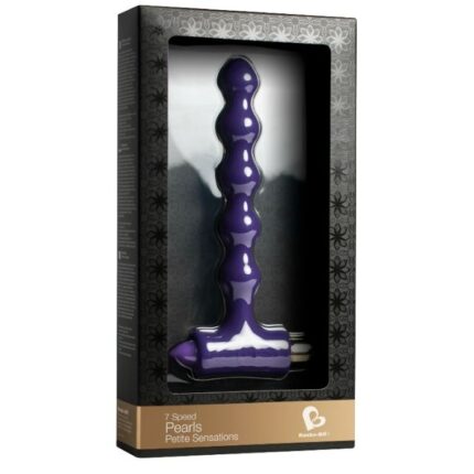 ROCKS-OFF - PLUG ANAL CON VIBRACIÓN Y ONDULACIONES PETITE SENSATIONS PEARLS - CandyHot - Foto 2