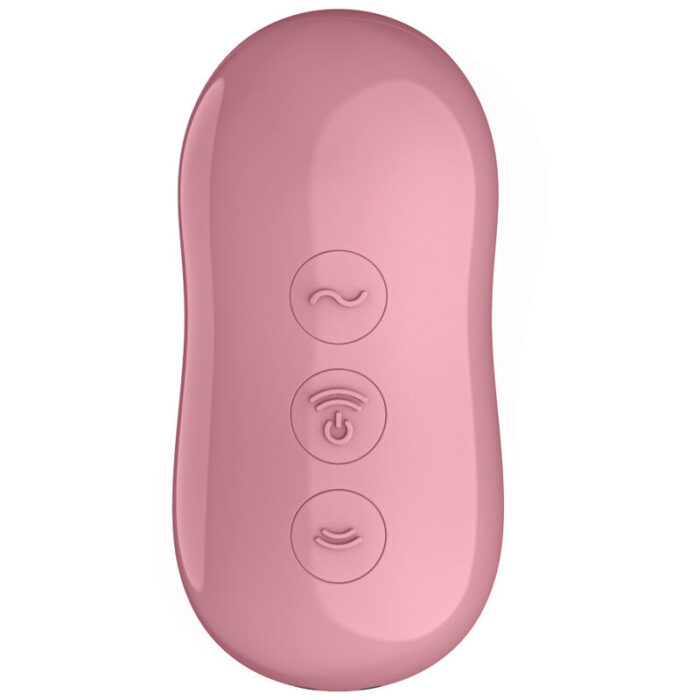 SATISFYER - COTTON CANDY ESTIMULADOR Y VIBRADOR ROSA - CandyHot - Foto 2