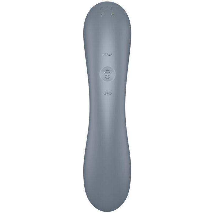 SATISFYER - CURVE TRINITY 1 AIR PULSE VIBRATION GRIS - CandyHot - Foto 6