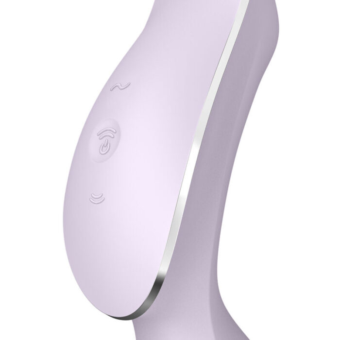 SATISFYER - CURVY TRINITY 2 ESTIMULADOR Y VIBRADOR MORADO - CandyHot - Foto 3