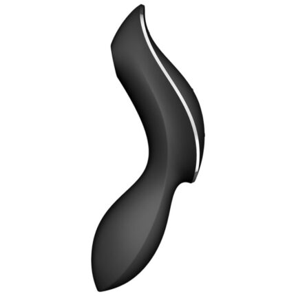SATISFYER - CURVY TRINITY 2 ESTIMULADOR Y VIBRADOR NEGRO - CandyHot - Foto 2