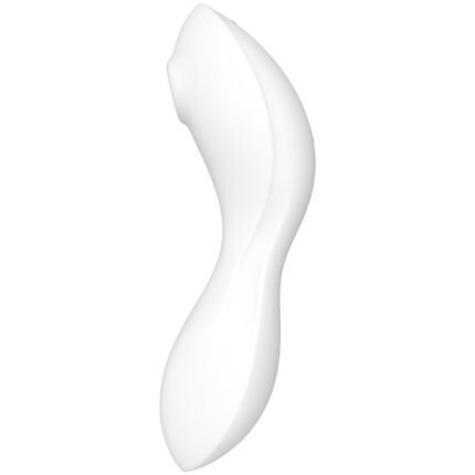 SATISFYER - CURVY TRINITY 5 ESTIMULADOR Y VIBRADOR APP BLANCO - CandyHot - Foto 2