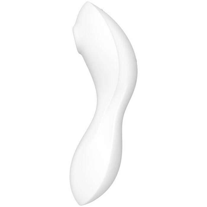 SATISFYER - CURVY TRINITY 5 ESTIMULADOR Y VIBRADOR APP BLANCO - CandyHot - Foto 2