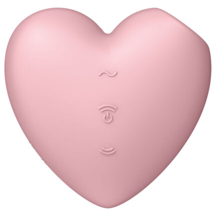 SATISFYER - CUTIE HEART ESTIMULADOR Y VIBRADOR ROSA - CandyHot - Foto 2