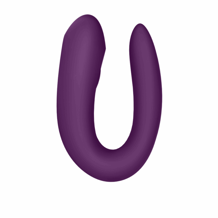 SATISFYER - DOUBLE JOY CON APP MORADO - CandyHot - Foto 4