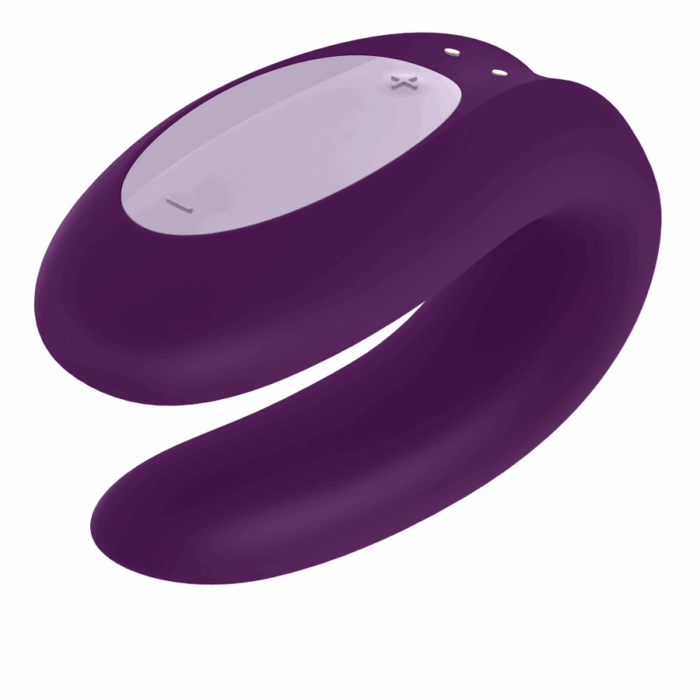 SATISFYER - DOUBLE JOY CON APP MORADO - CandyHot - Foto 5