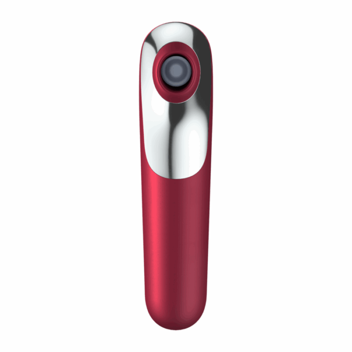 SATISFYER - DUAL LOVE VIBRADOR Y SUCCIONADOR CON AIRE PULSADO ROJO - CandyHot - Foto 4