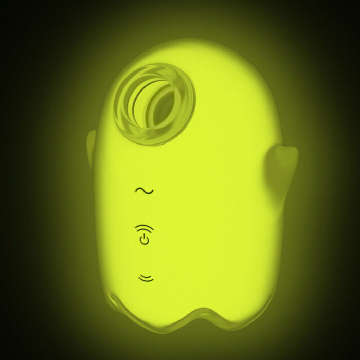 SATISFYER - GLOWING GHOST AIR PULSE & VIBRADOR AMARILLO - CandyHot - Foto 5