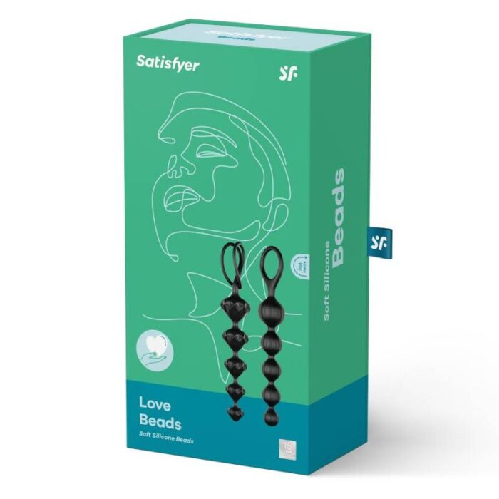 SATISFYER - LOVE BEADS NEGRO - CandyHot - Foto 5