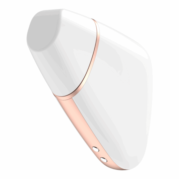 SATISFYER - LOVE TRIANGLE ESTIMULADOR Y VIBRADOR BLANCO - CandyHot - Foto 4