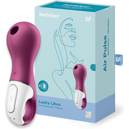 SATISFYER - LUCKY LIBRA SUCCIONADOR Y VIBRADOR - CandyHot - Foto 1
