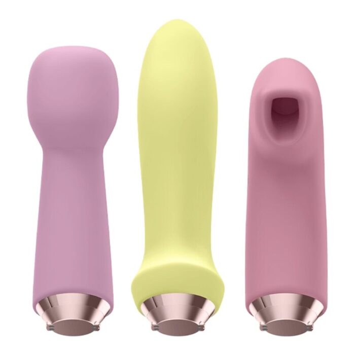 SATISFYER - MARVELOUS FOUR SET VIBRADOR & SUCCIONADOR - CandyHot - Foto 4