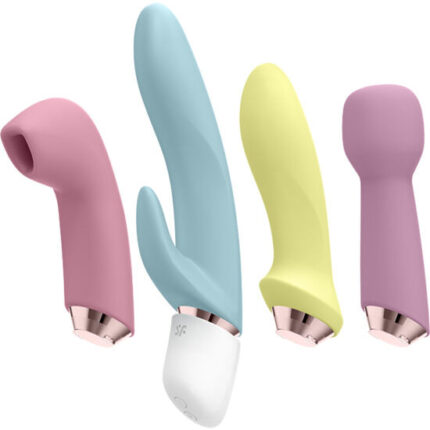 SATISFYER - MARVELOUS FOUR SET VIBRADOR & SUCCIONADOR - CandyHot - Foto 1
