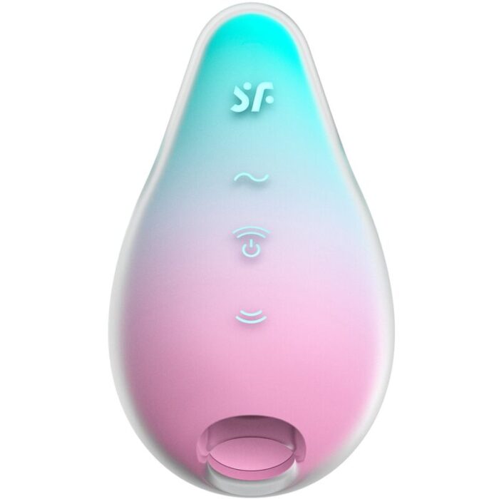 SATISFYER - MERMAID VIBES ESTIMULADOR & VIBRADOR MENTA Y ROSA - CandyHot - Foto 2