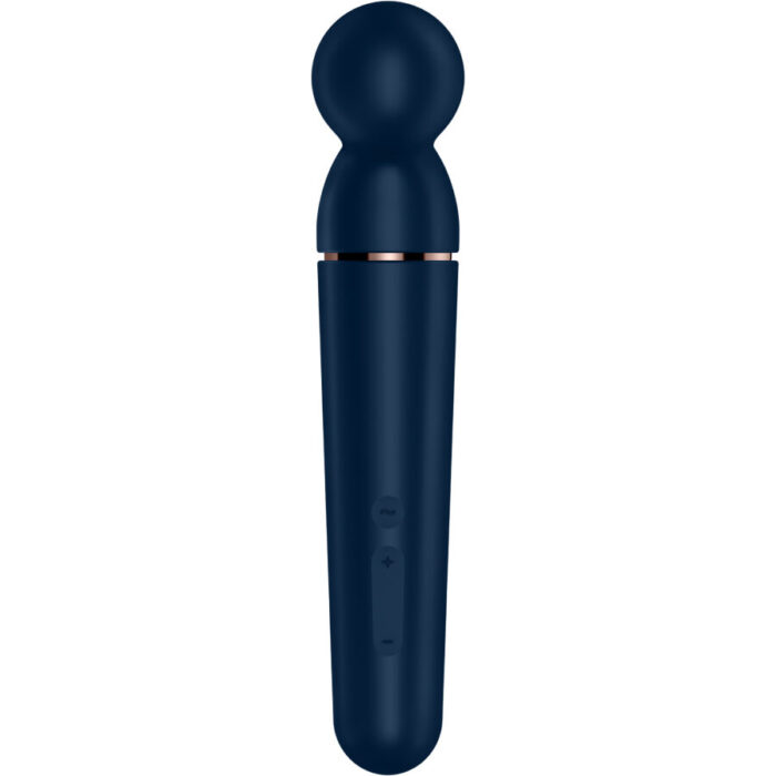 SATISFYER - PLANET WAND-ER MASAJEADOR VIBRADOR AZUL - CandyHot - Foto 1