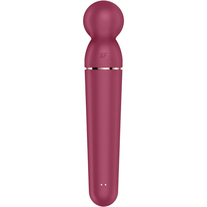 SATISFYER - PLANET WAND-ER MASAJEADOR VIBRADOR BERRY - CandyHot - Foto 2