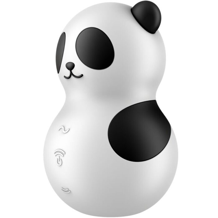 SATISFYER - POCKET PANDA ESTIMULADOR & VIBRADOR BLANCO Y NEGRO - CandyHot - Foto 6