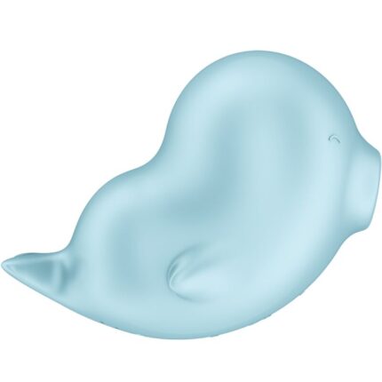 SATISFYER - SASSY SEAL ESTIMULADOR & VIBRADOR AZUL - CandyHot - Foto 2