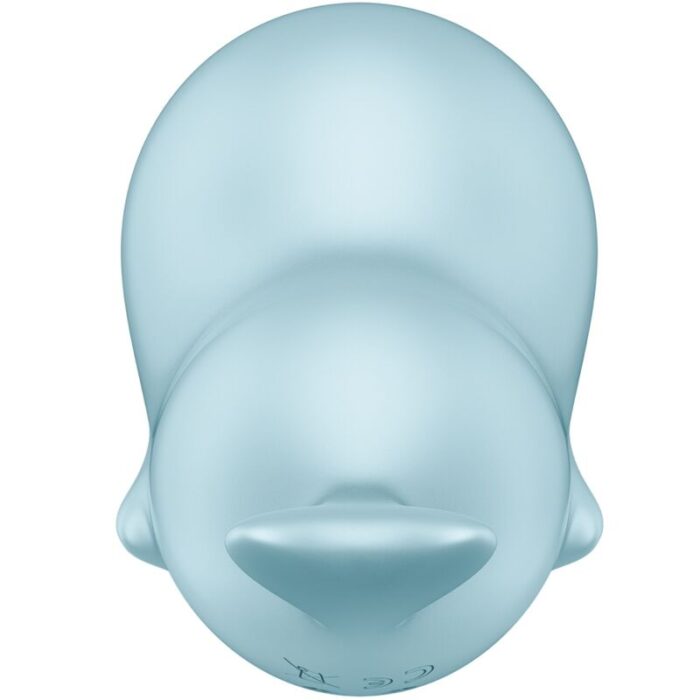 SATISFYER - SASSY SEAL ESTIMULADOR & VIBRADOR AZUL - CandyHot - Foto 3