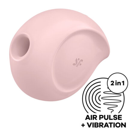SATISFYER - SUGAR RUSH ESTIMULADOR Y VIBRADOR ROSA - CandyHot - Foto 1