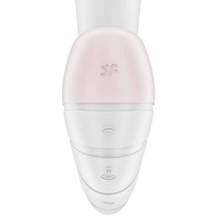 SATISFYER - SUPERNOVA ESTIMULADOR Y VIBRADOR BLANCO - CandyHot - Foto 2