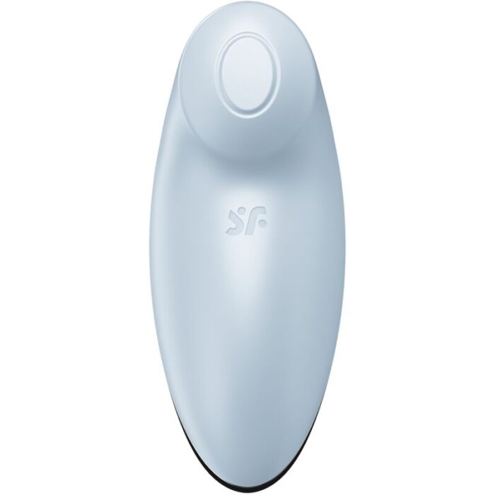 SATISFYER - TAP & CLIMAX 2 VIBRADOR & ESTIMULADOR AZUL - CandyHot - Foto 2