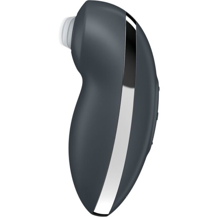 SATISFYER - TAP & CLIMAX 2 VIBRADOR & ESTIMULADOR GRIS - CandyHot - Foto 4