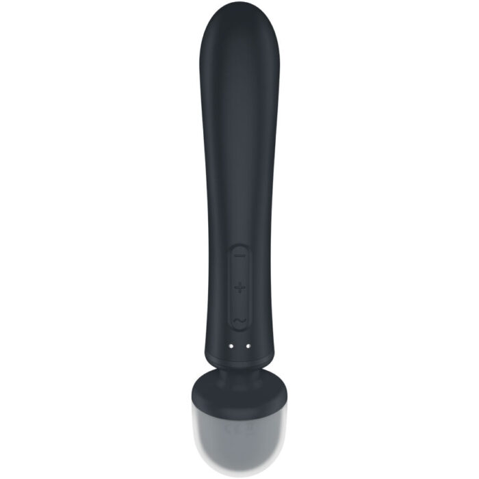 SATISFYER - TRIPLE LOVER MASAJEADOR VIBRADOR RABBIT GRIS - CandyHot - Foto 5