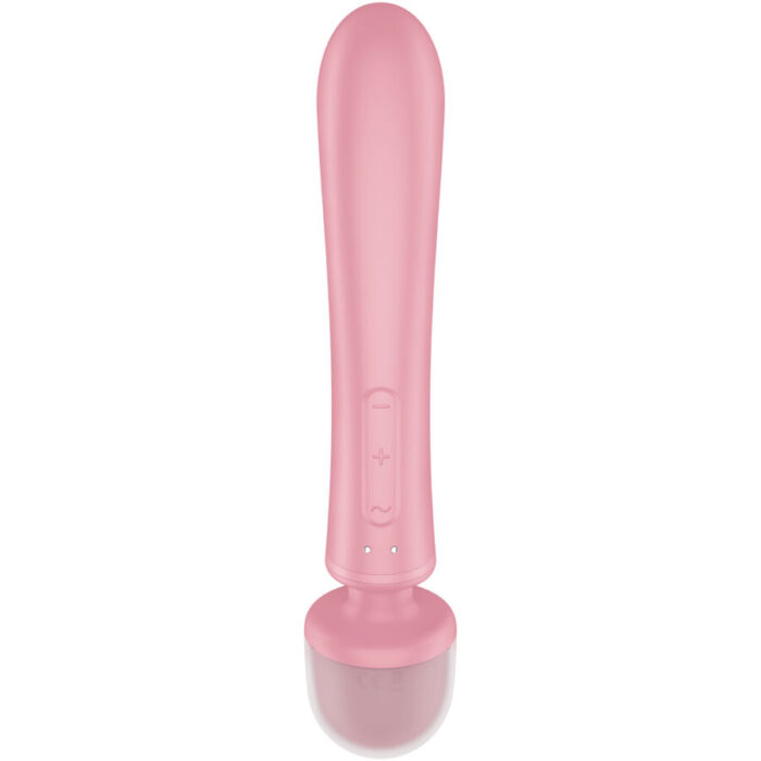 SATISFYER - TRIPLE LOVER MASAJEADOR VIBRADOR RABBIT ROSA - CandyHot - Foto 5