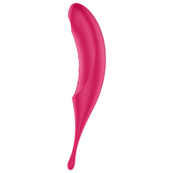 SATISFYER - TWIRLING PRO ESTIMULADOR Y VIBRADOR ROJO - CandyHot - Foto 3