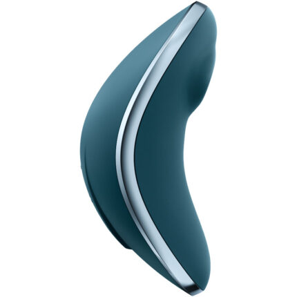 SATISFYER - VULVA LOVER 1 ESTIMULADOR Y VIBRADOR AZUL - CandyHot - Foto 2