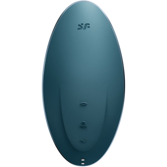 SATISFYER - VULVA LOVER 1 ESTIMULADOR Y VIBRADOR AZUL - CandyHot - Foto 3