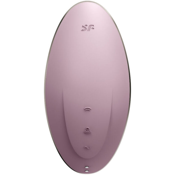 SATISFYER - VULVA LOVER 1 ESTIMULADOR Y VIBRADOR VIOLETA - CandyHot - Foto 3
