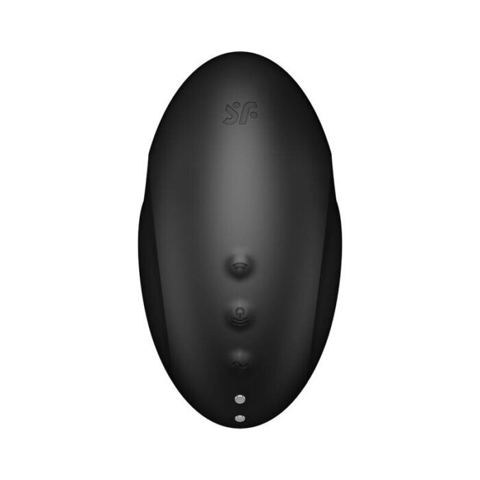 SATISFYER - VULVA LOVER 3 ESTIMULADOR Y VIBRADOR NEGRO - CandyHot - Foto 3