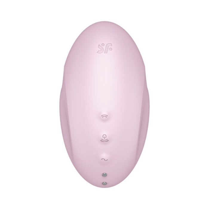 SATISFYER - VULVA LOVER 3 ESTIMULADOR Y VIBRADOR ROSA - CandyHot - Foto 3