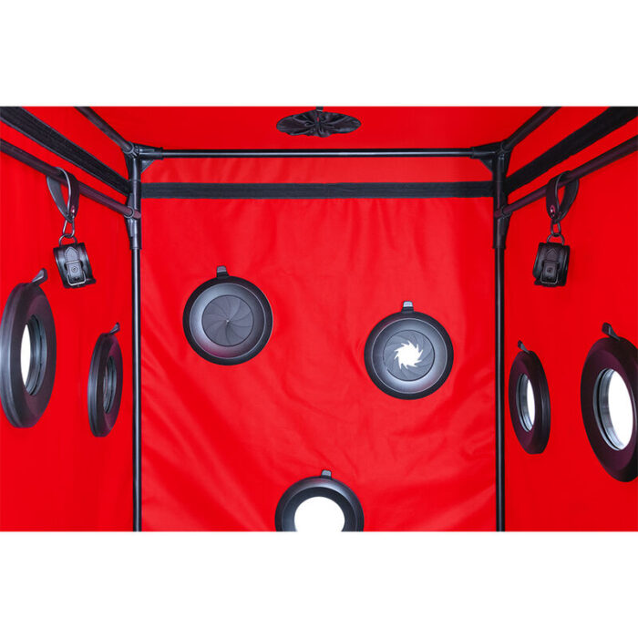 SECRET DOME - KINK CLUB CABINA SCANDALE NEGRO & ROJO - CandyHot - Foto 2