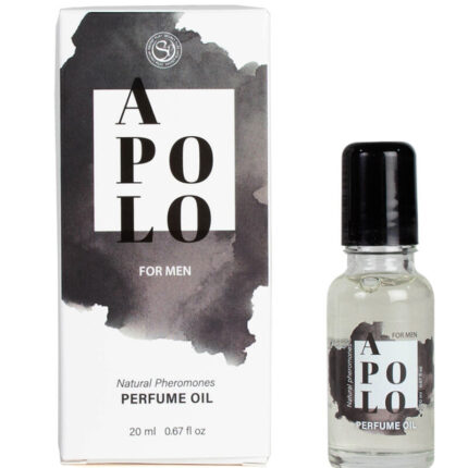 SECRETPLAY - APOLO PERFUME EN ACEITE FEROMONAS HOMBRE 20 ML - CandyHot - Foto 1