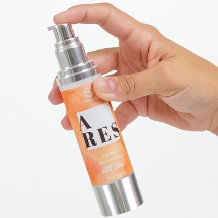 SECRETPLAY - ARES LOCIÓN PIEL DE SEDA PARA HOMBRES 50 ML - CandyHot - Foto 2
