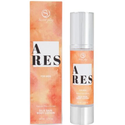 SECRETPLAY - ARES LOCIÓN PIEL DE SEDA PARA HOMBRES 50 ML - CandyHot - Foto 1