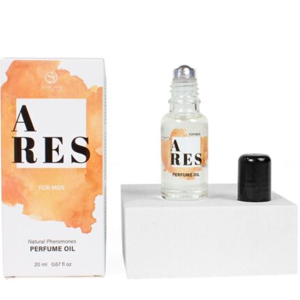 SECRETPLAY - ARES PERFUME NATURAL FEROMONAS EN ACEITE PARA HOMBRE 20 ML - CandyHot - Foto 2
